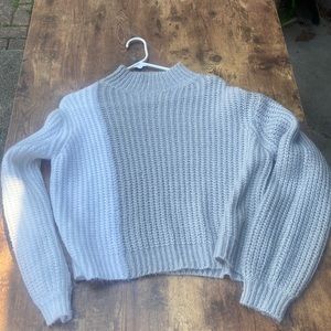 Grey / White Sweater